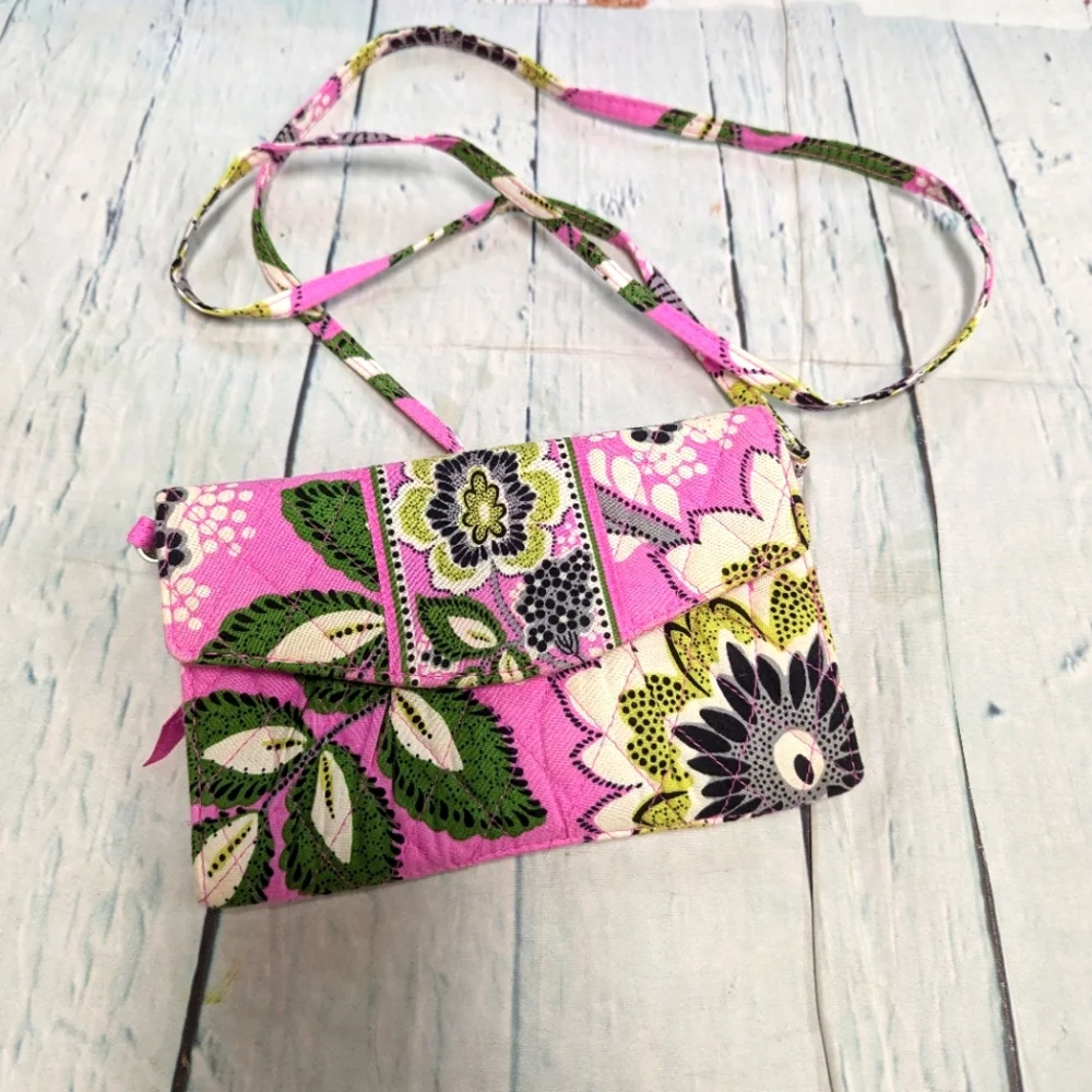 Vera Bradley crossbody wallet purse